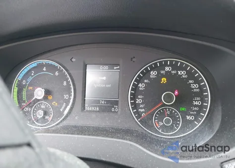 2014 Volkswagen Jetta Hybrid Sel from USA, damaged, VIN 3VW637AJ9EM284943